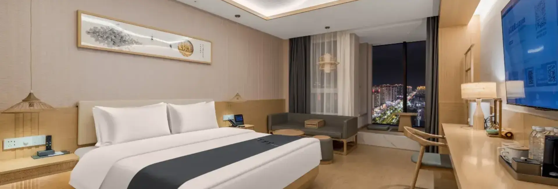 Anxiang Residence Scenic Double Bed Room (Sky View)