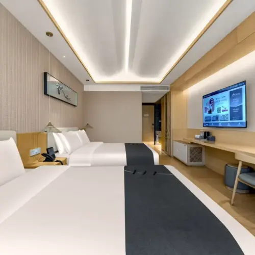Qinglian Family Room (Zero Pressure Bedding + Large & Small Beds + Humidifier) Qinglian Family Room (Zero Pressure Bedding + Large & Small Beds + Humidifier)