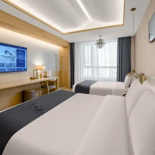 Qinglian Family Room (Zero Pressure Bedding + Large & Small Beds + Humidifier)